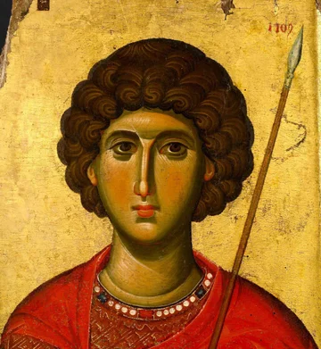 Icoana Sfântului Mare Mucenic Dimitrie